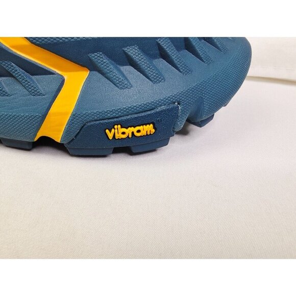 Hoka 14D Mens Tennine Hike GTX Blue Vibram Gortex Hi Lace Platform Sneakers NEW main image 13